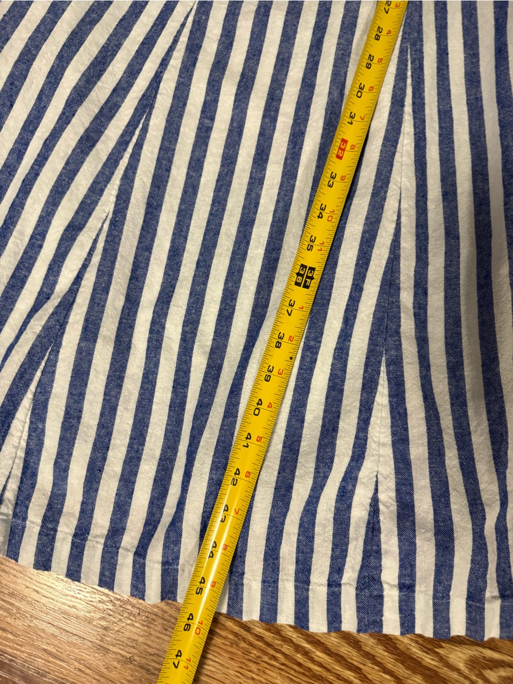 Old Navy Fit and Flare Linen Blend Striped Mini Dress Size 2X - Picture 9 of 12